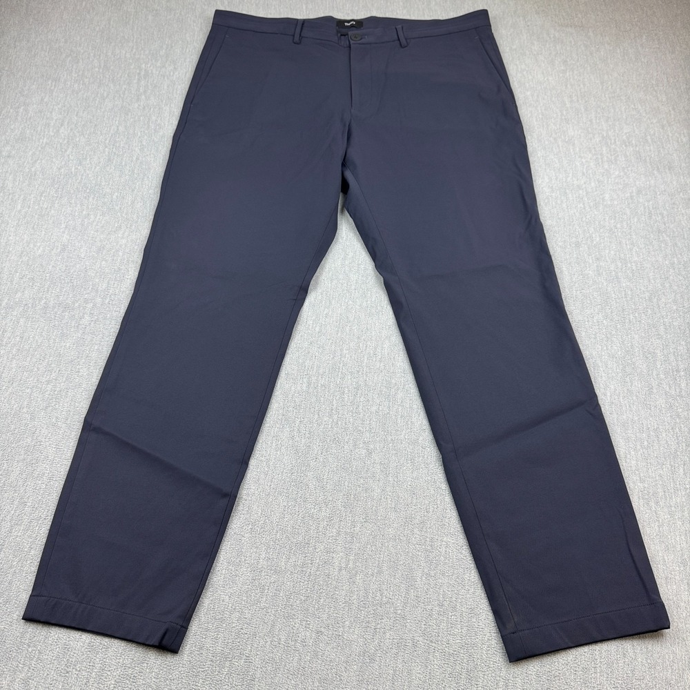 Theory‎ Pants Men 38X30 Blue Dress Chino Trouser Work Career Pockets Casual